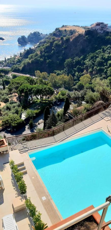 Taormina Panoramic Seaview Apartment מראה חיצוני תמונה